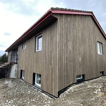 Tilbygg og oppgradering av fasade i Stølsvegen