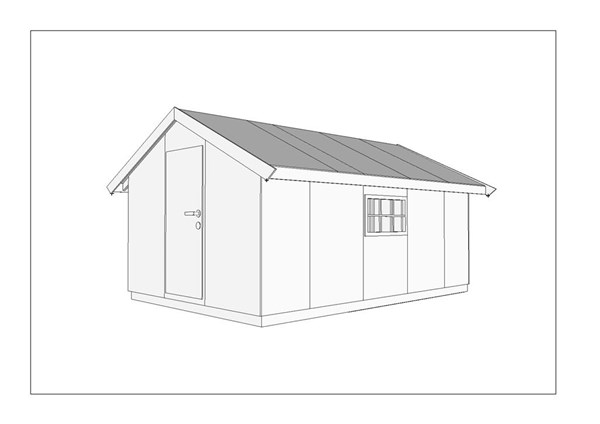 SkaatunBoden 450 - 13,5m2